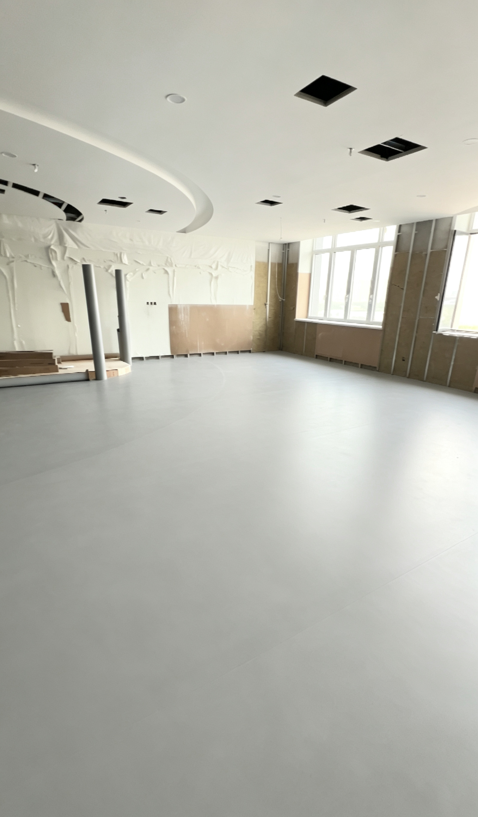 【医疗地材标杆】辽宁省人民医院发热门诊：地面从来不拼材料，拼的是**系统工程** 实景图 2